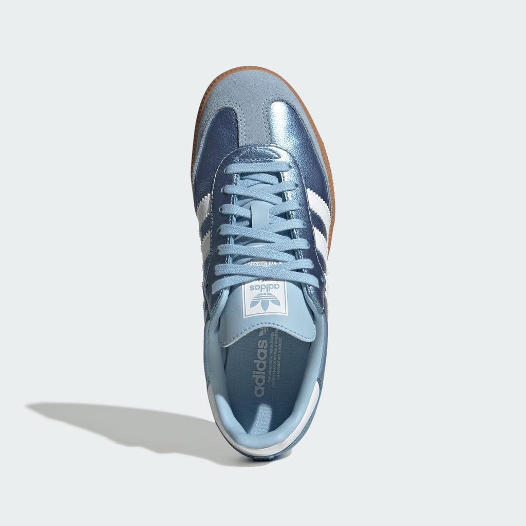 Adidas Kids' SAMBA OG SHOES - Clear Sky / Cloud White / Gum - Image 2