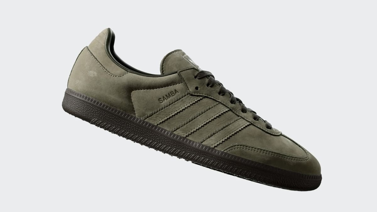 Adidas Women's SAMBA OG SHOES - Clay / Shadow Olive / Gum - Image 2