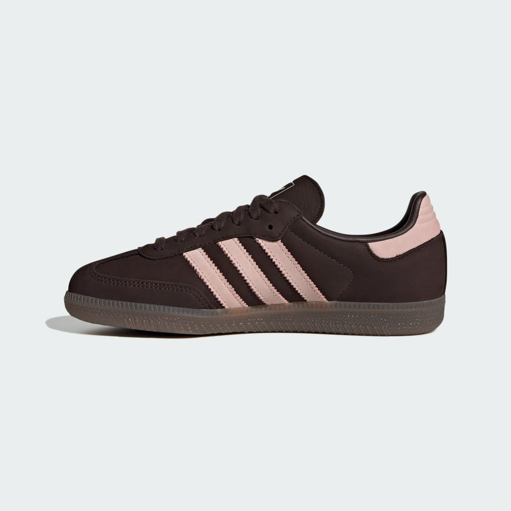 Adidas Women's SAMBA OG SHOES - Aurora Coffee / Sandy Pink / Cloud White - Image 7