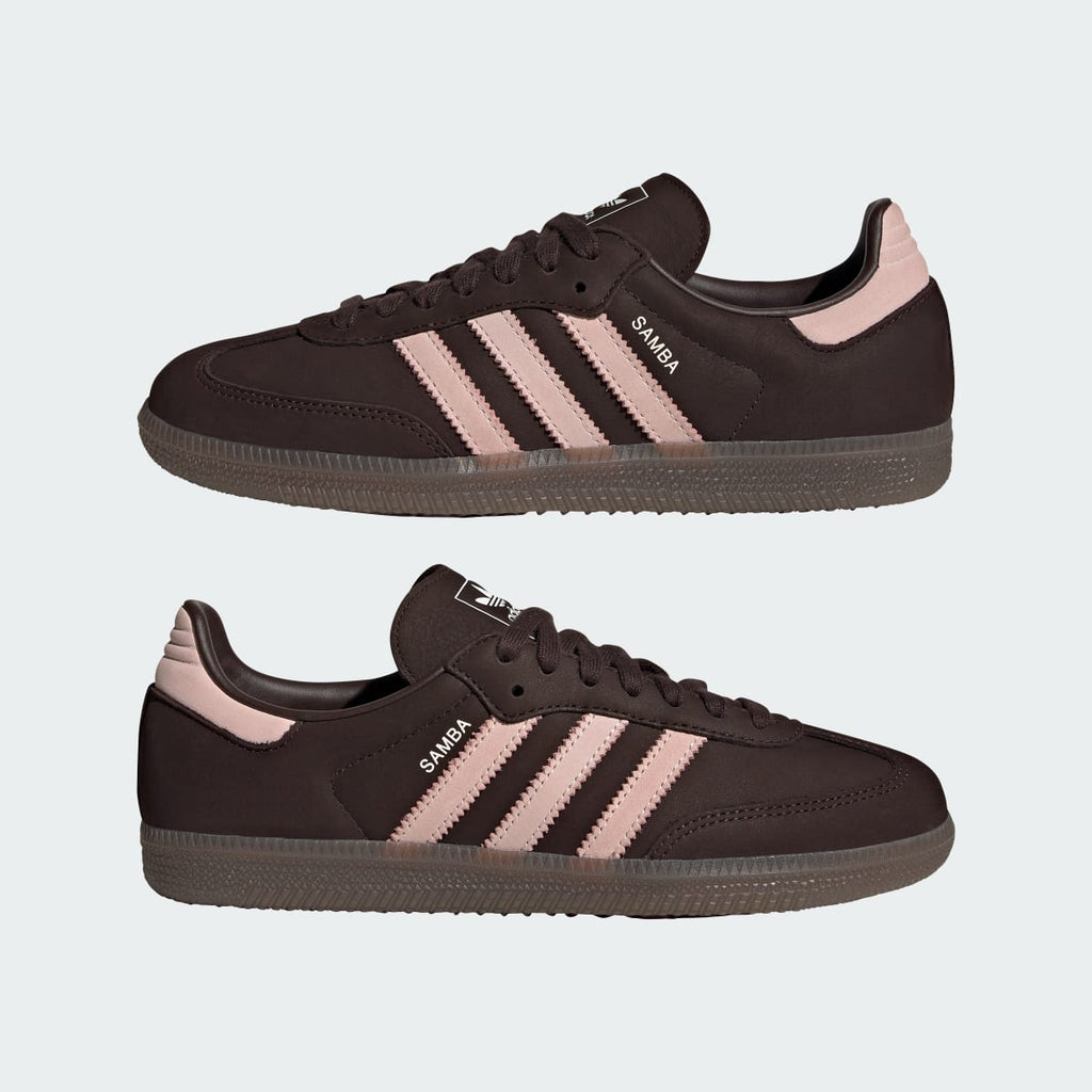 Adidas Women's SAMBA OG SHOES - Aurora Coffee / Sandy Pink / Cloud White - Image 8