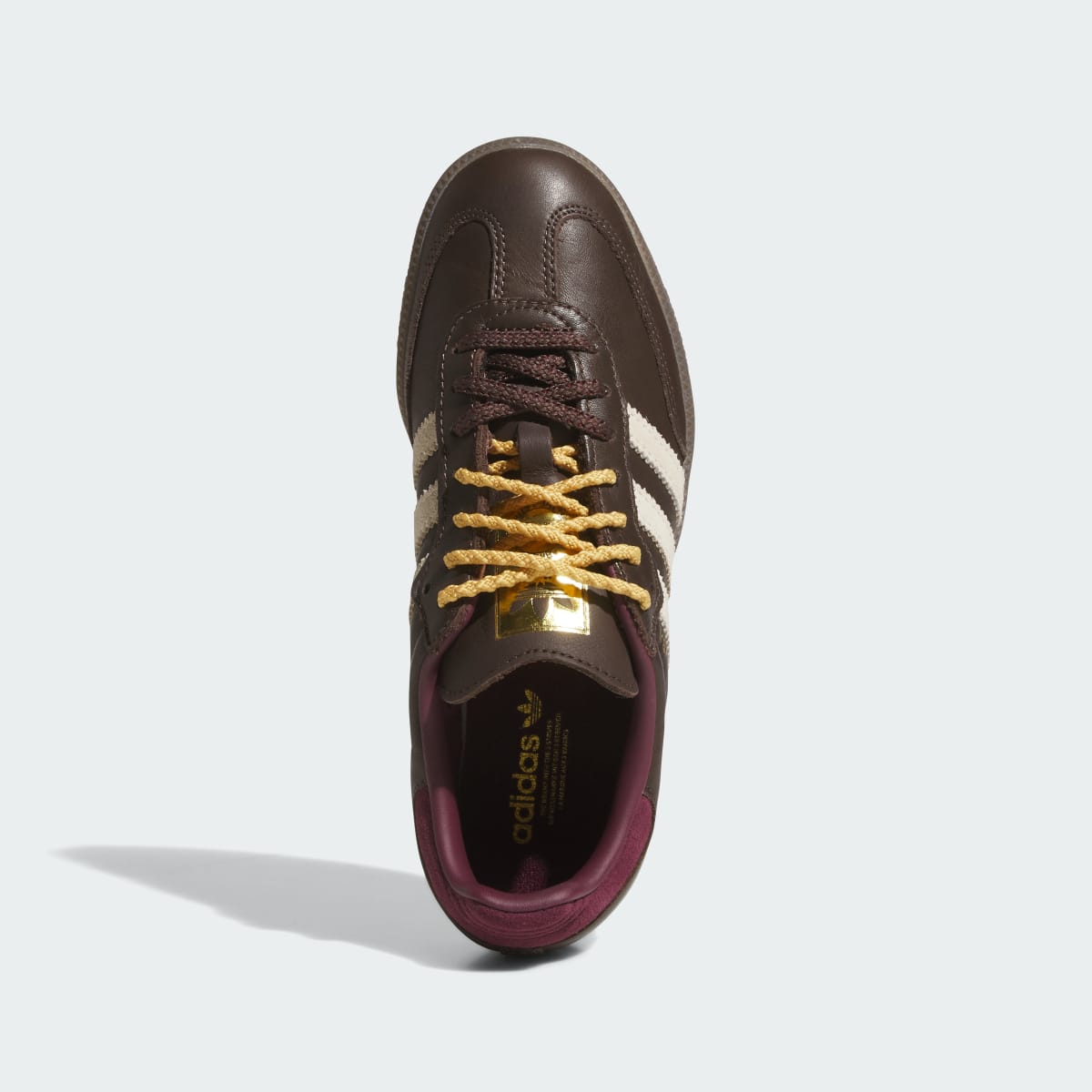 Adidas Women's SAMBA OG SHOES - Brown / Warm Vanilla / Maroon - Image 2