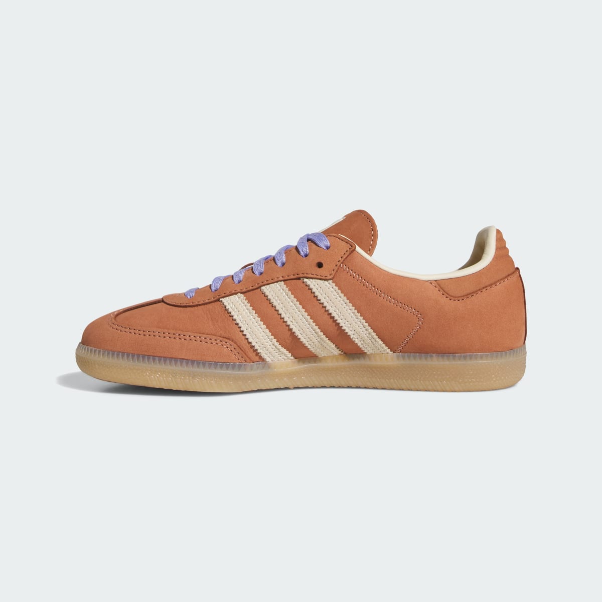 Adidas Women's SAMBA OG SHOES - Clay Strata / Warm Vanilla / Light Purple - Image 6