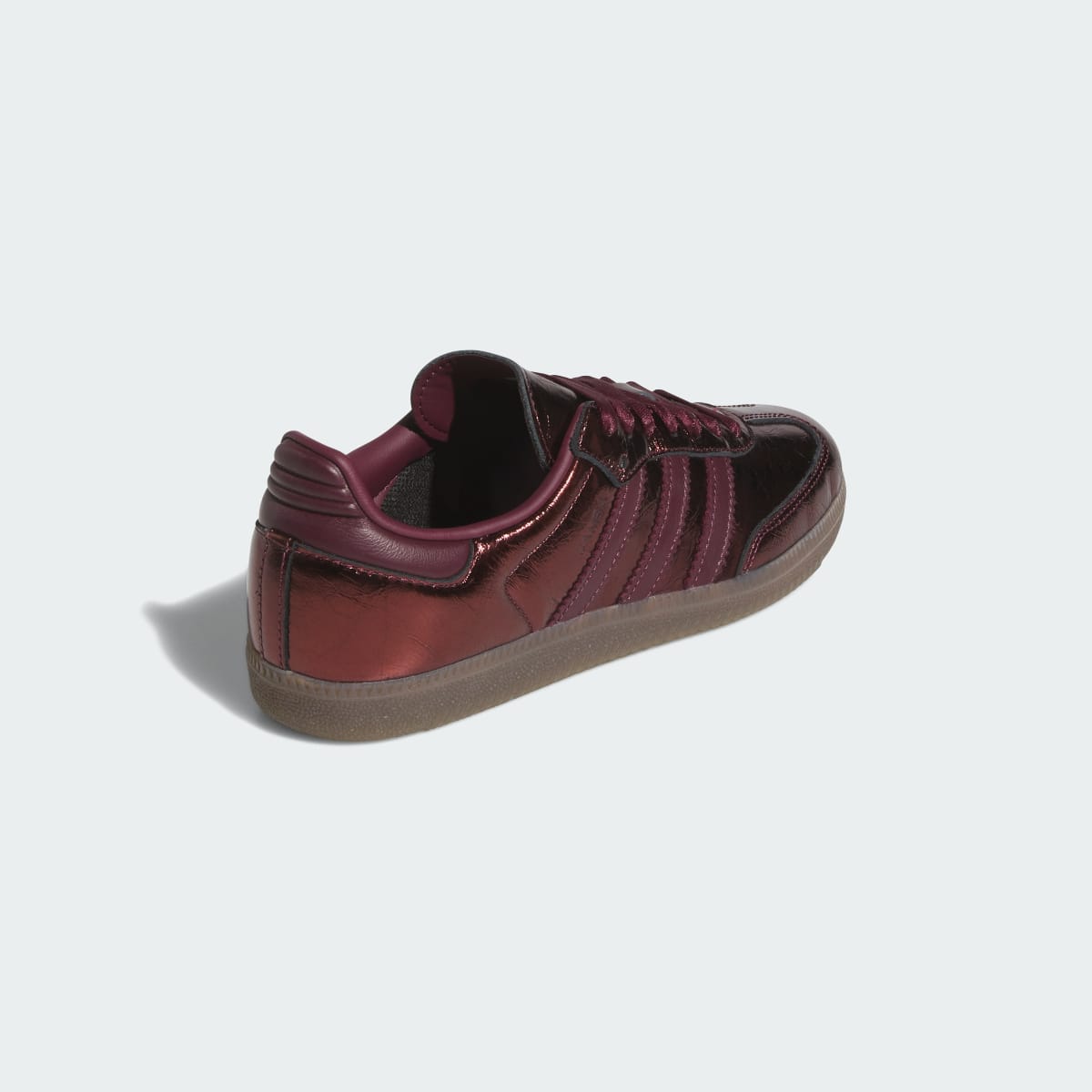 Adidas Women's SAMBA OG SHOES - Maroon / Maroon / Gum - Image 5