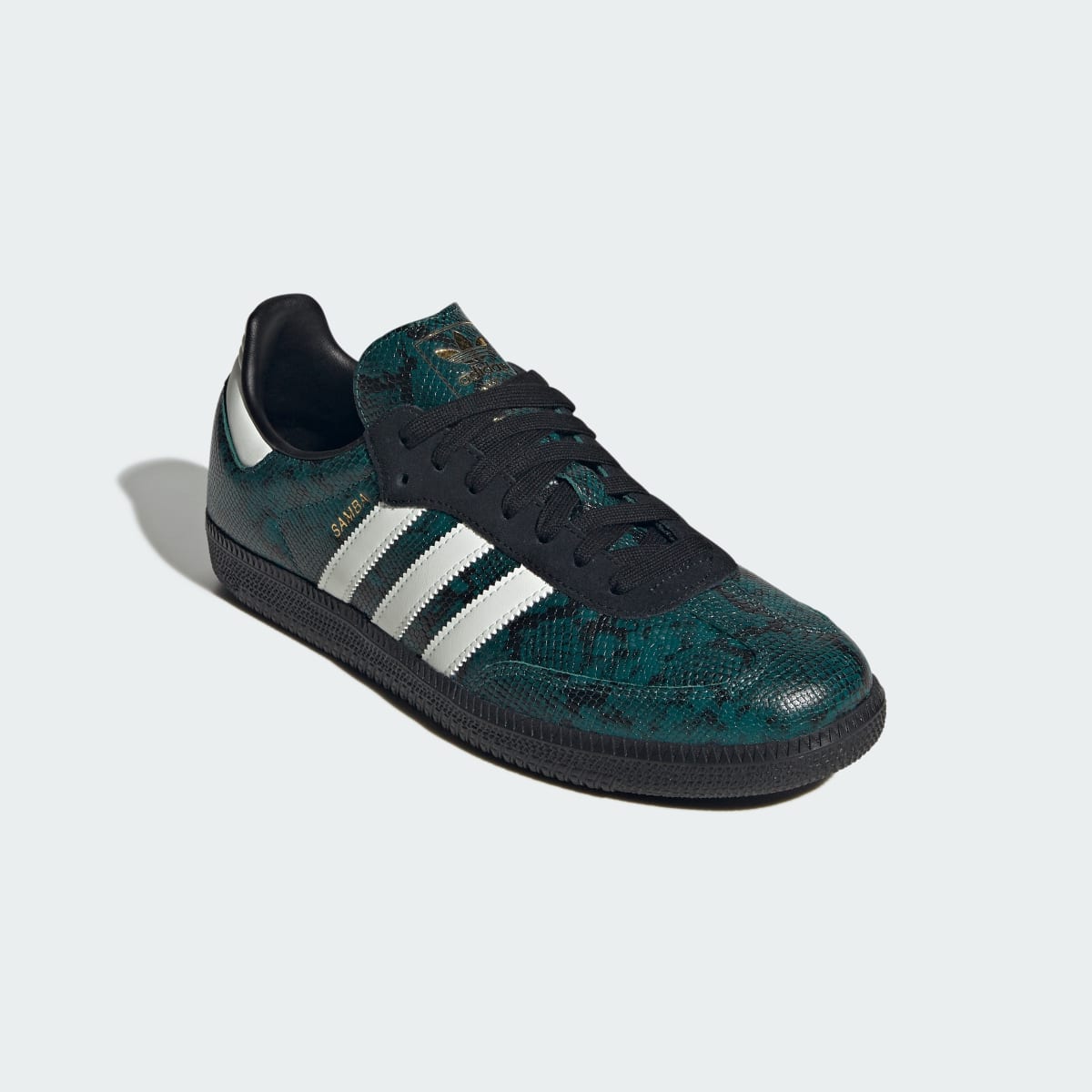 Adidas Men's SAMBA OG SHOES - Rich Green / Off White / Core Black - Image 4