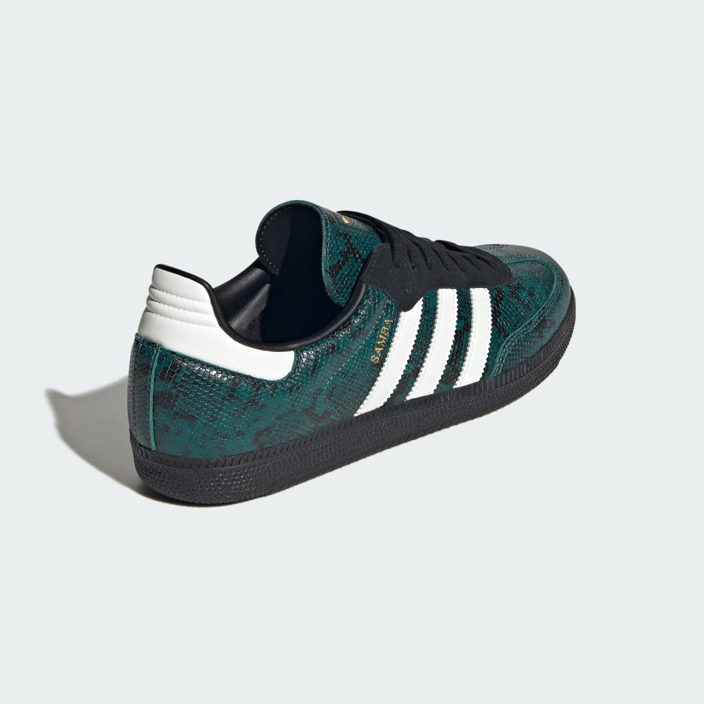 Adidas Men's SAMBA OG SHOES - Rich Green / Off White / Core Black - Image 5