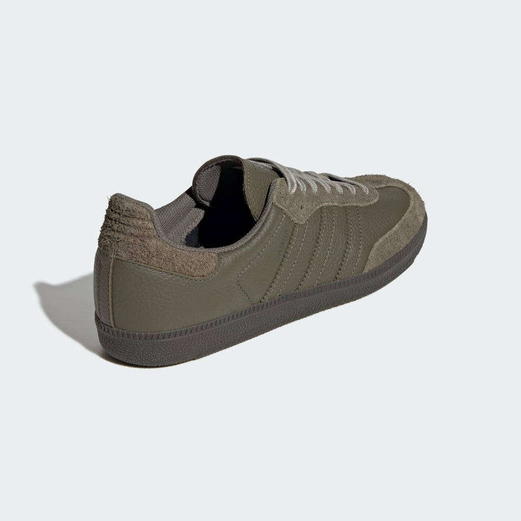 Adidas Men's SAMBA OG SHOES - Olive Strata / Olive Strata / Shadow Olive - Image 5