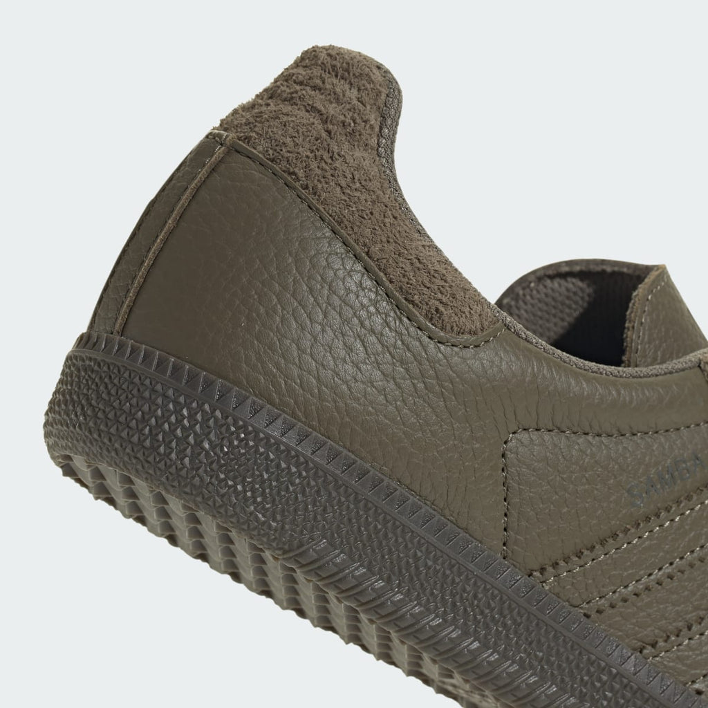 Adidas Men's SAMBA OG SHOES - Olive Strata / Olive Strata / Shadow Olive - Image 8