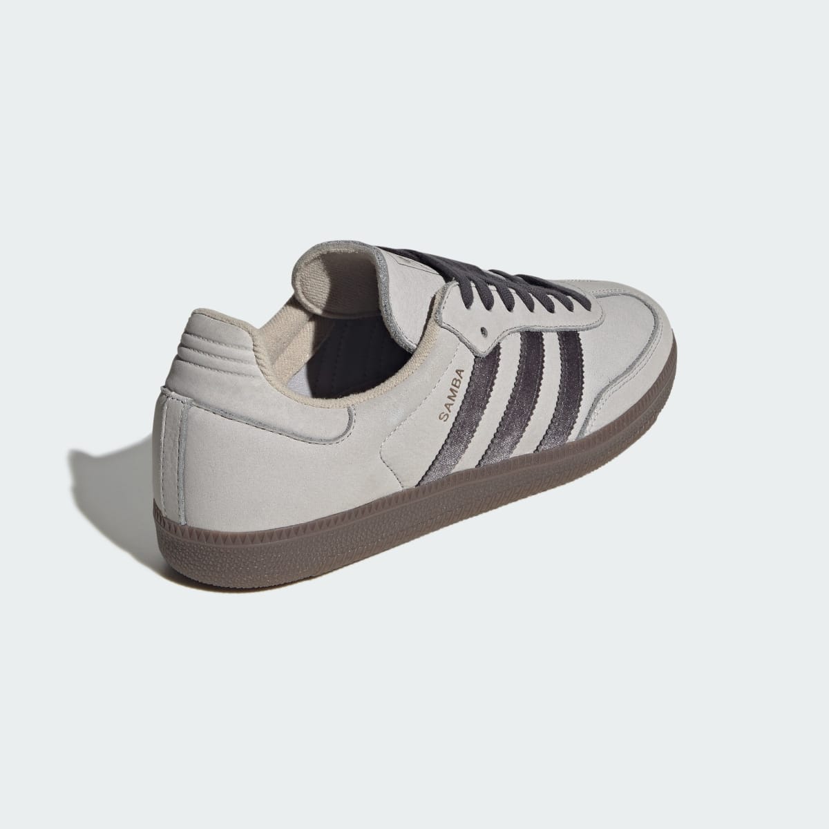Adidas Men's SAMBA OG SHOES - Grey Two / Utility Black / Gum - Image 5
