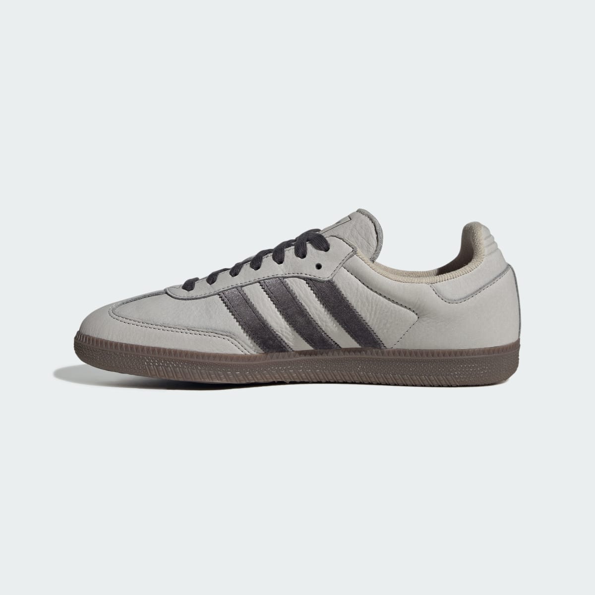 Adidas Men's SAMBA OG SHOES - Grey Two / Utility Black / Gum - Image 6