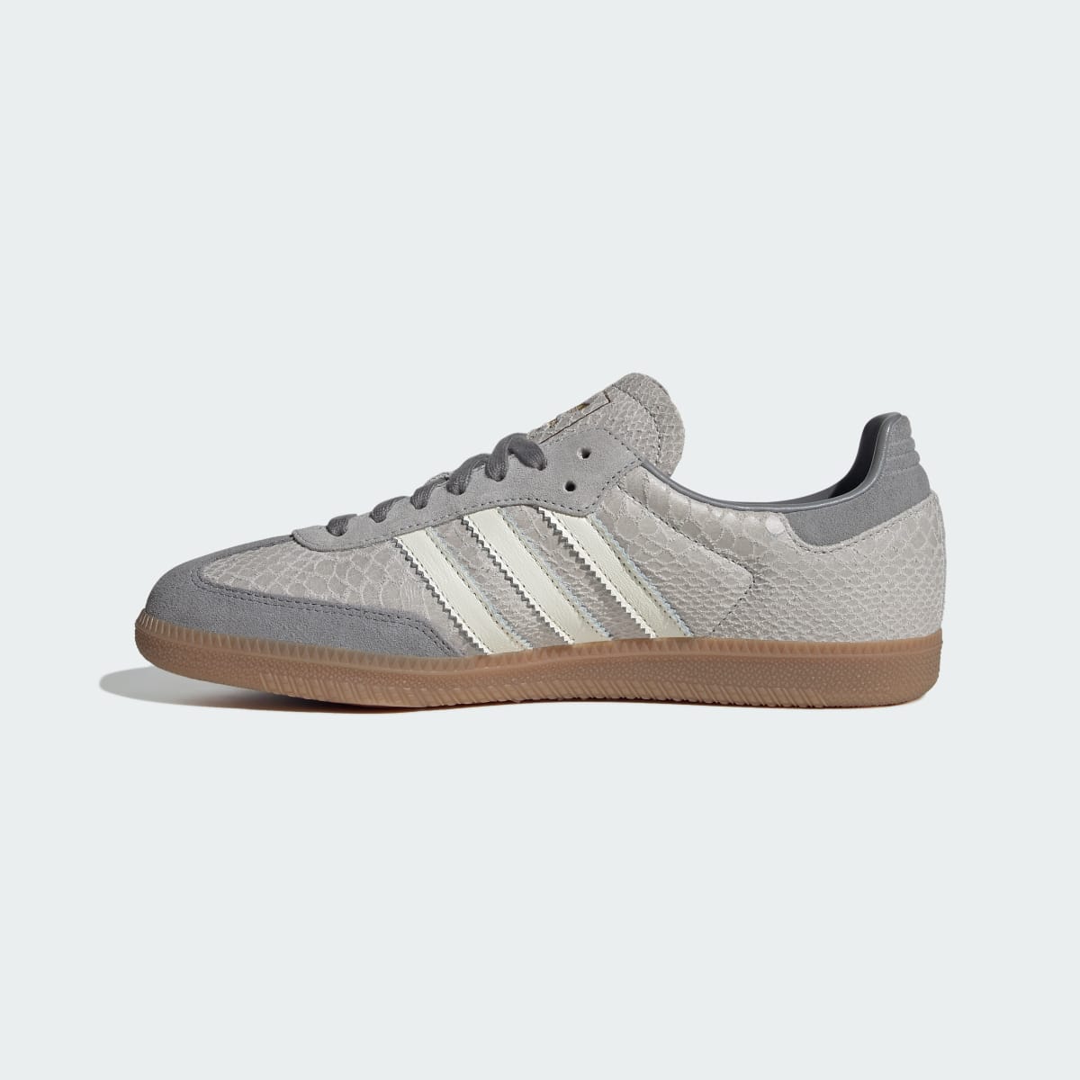 Adidas Men's SAMBA OG SHOES - Grey Two / Off White / Gum - Image 6
