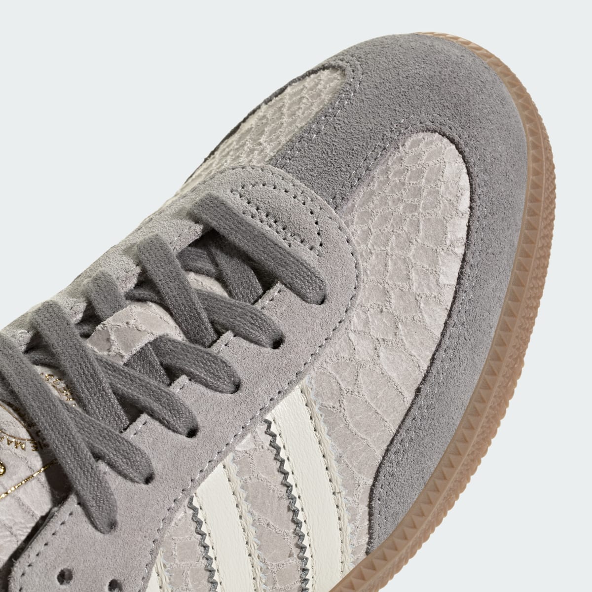 Adidas Men's SAMBA OG SHOES - Grey Two / Off White / Gum - Image 8