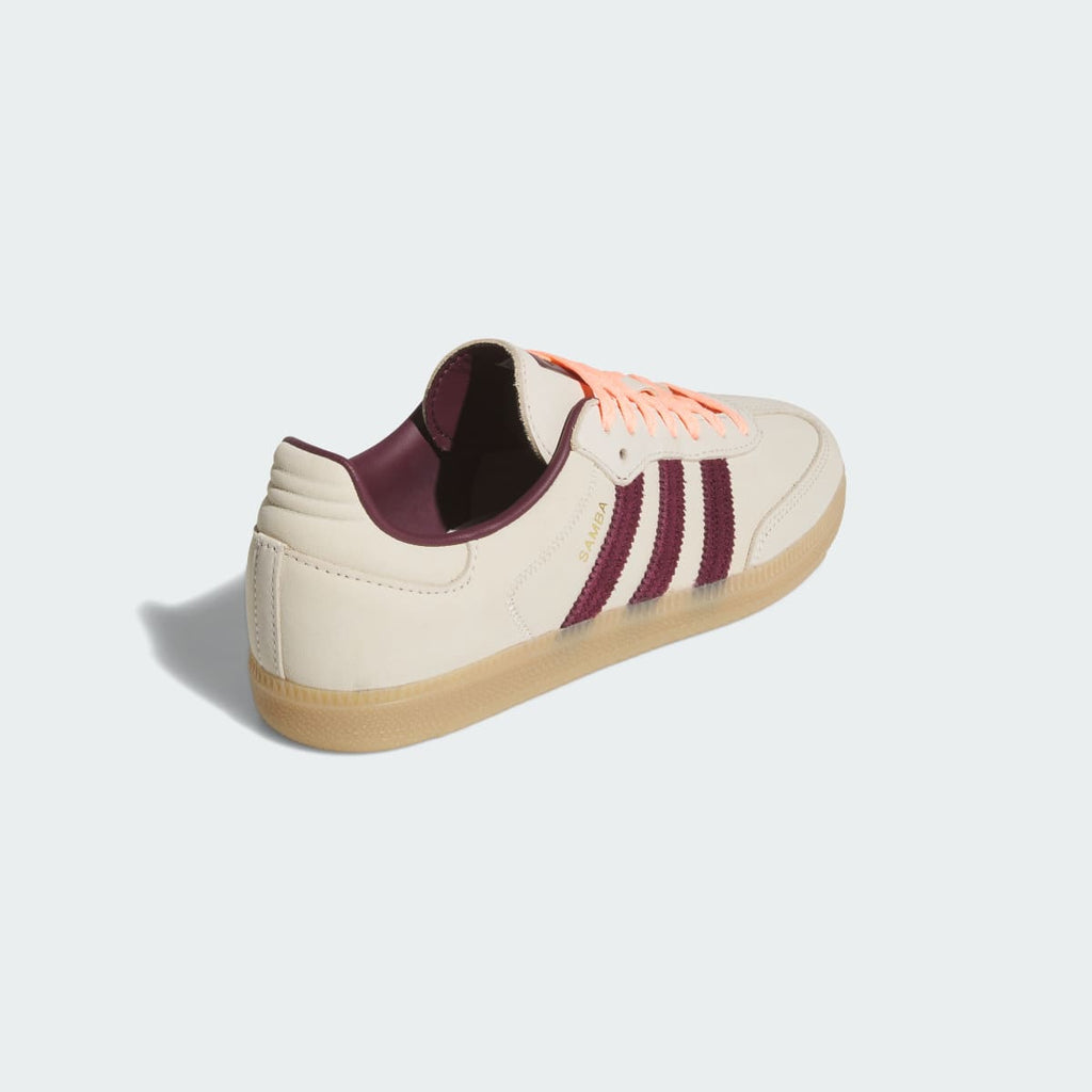 Adidas Women's SAMBA OG SHOES - Wonder White / Maroon / Frozen Turbo - Image 5