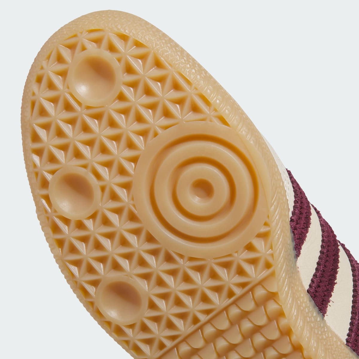 Adidas Women's SAMBA OG SHOES - Wonder White / Maroon / Frozen Turbo - Image 9