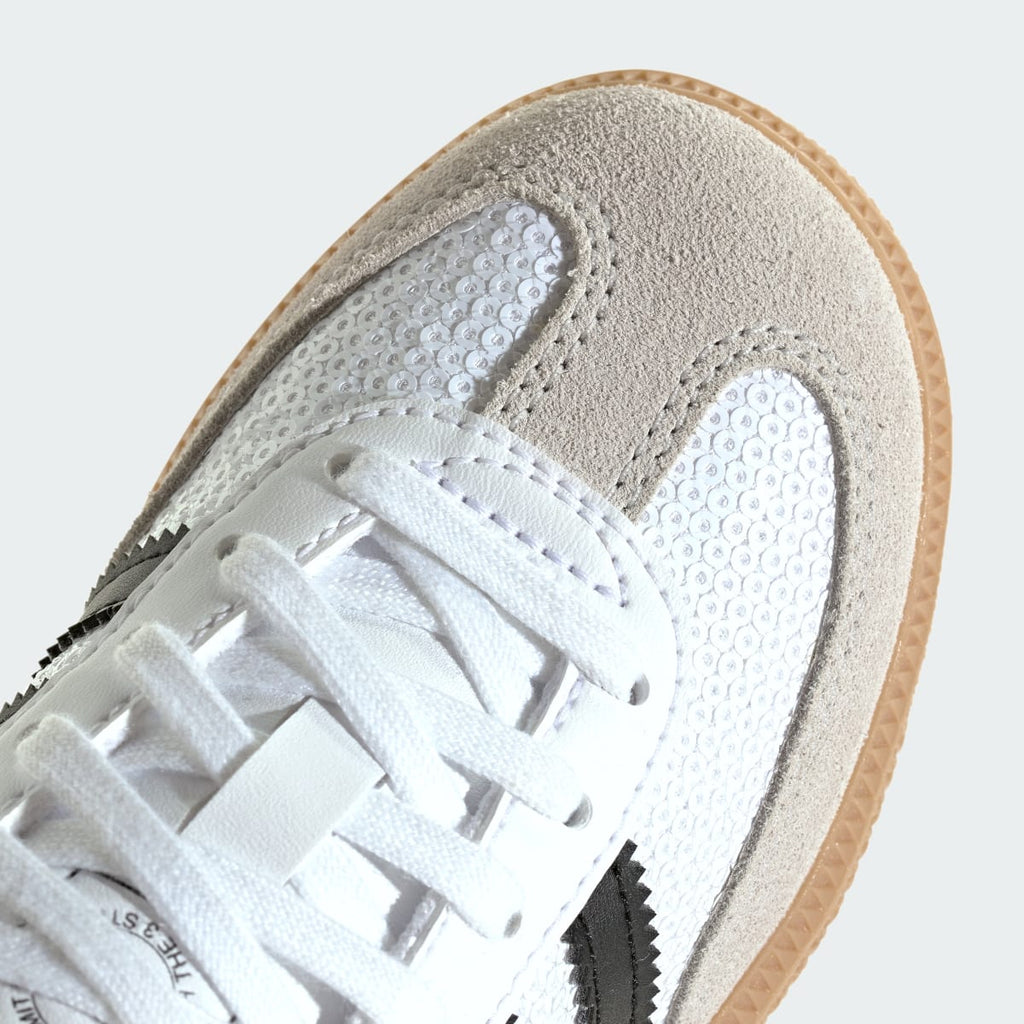 Adidas Kids' SAMBA OG SHOES - Cloud White / Core Black / Grey One - Image 8