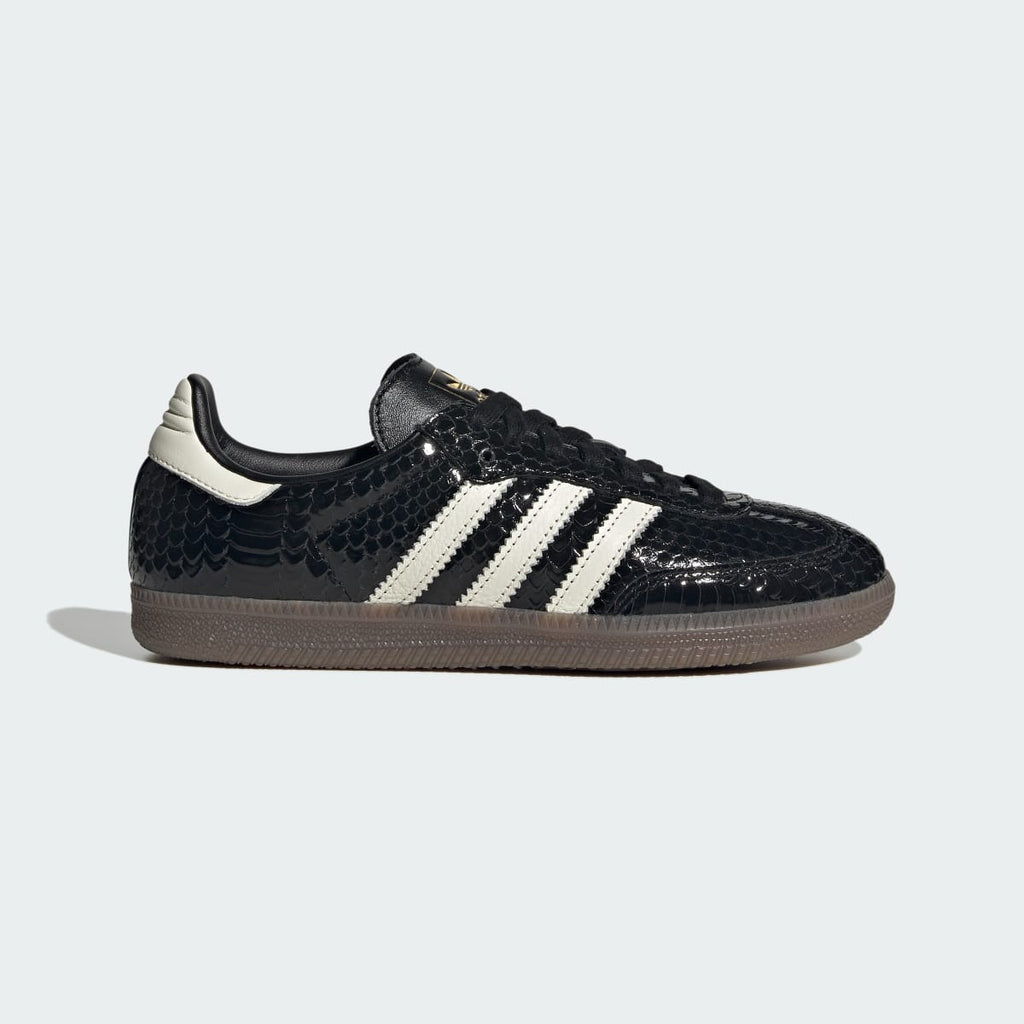 Adidas Women's SAMBA SHOES - Core Black / Off White / Gum - Image 1