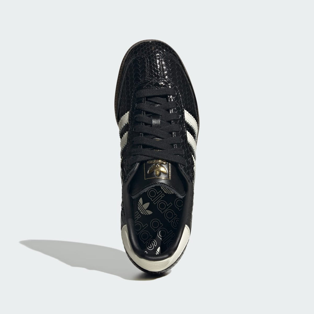 Adidas Women's SAMBA SHOES - Core Black / Off White / Gum - Image 2