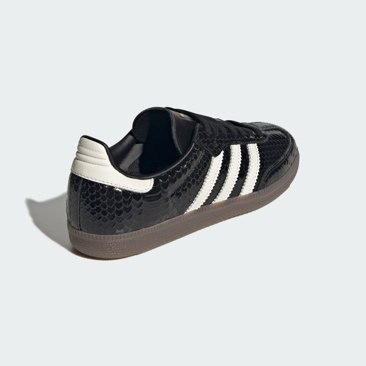 Adidas Women's SAMBA SHOES - Core Black / Off White / Gum - Image 5