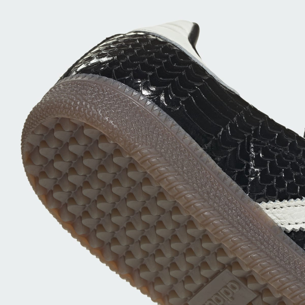 Adidas Women's SAMBA SHOES - Core Black / Off White / Gum - Image 8
