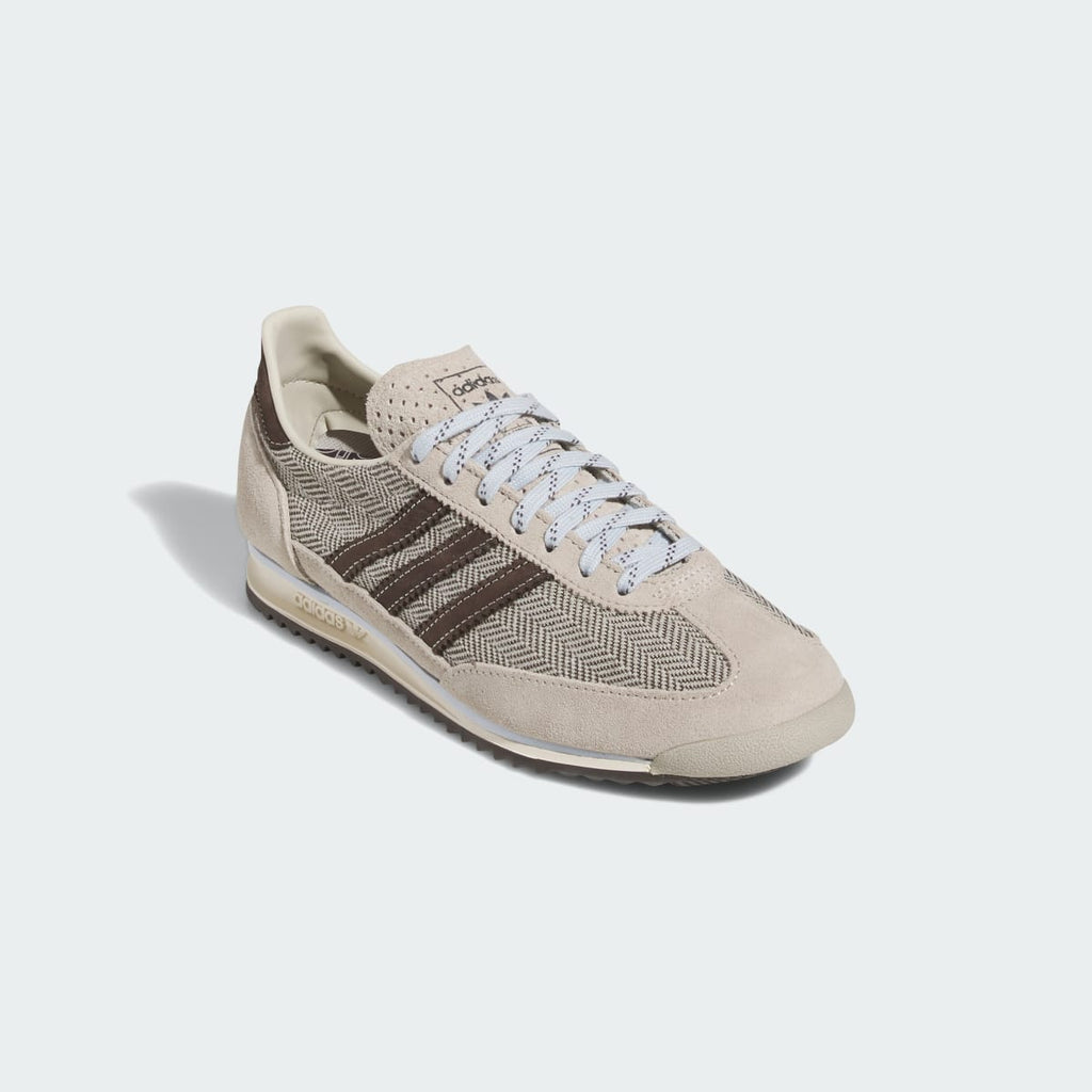 Adidas Women's SL 72 OG SHOES - Light Brown / Aurora Coffee / Crystal Sky - Image 4
