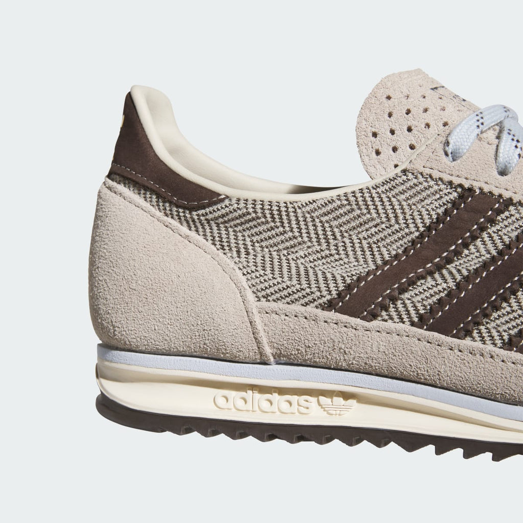 Adidas Women's SL 72 OG SHOES - Light Brown / Aurora Coffee / Crystal Sky - Image 8
