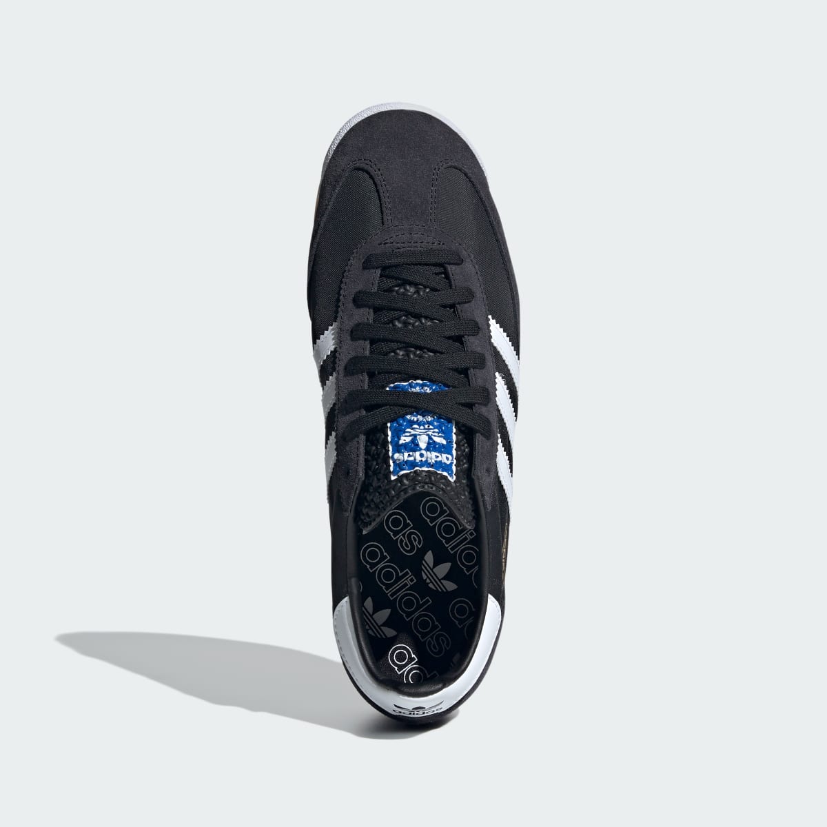 Adidas Women's SL 72 RS Shoes - Core Black / Cloud White / Blue - Image 3