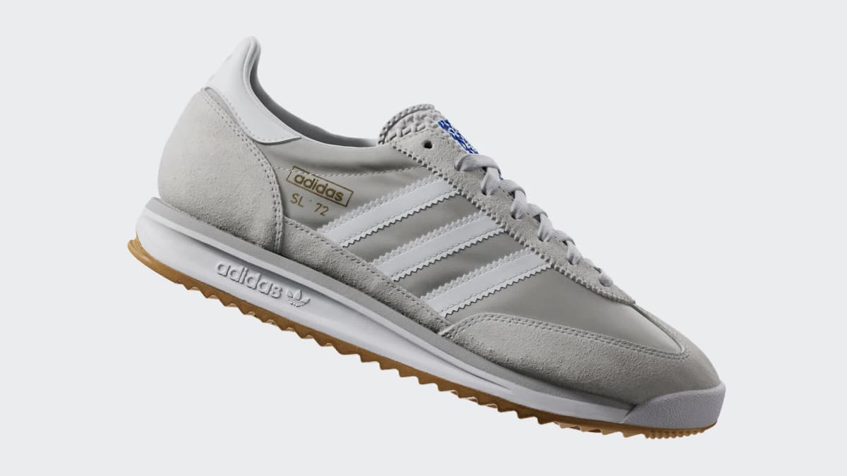 Adidas Men's SL 72 RS Shoes - Grey One / Cloud White / Crystal White - Image 2