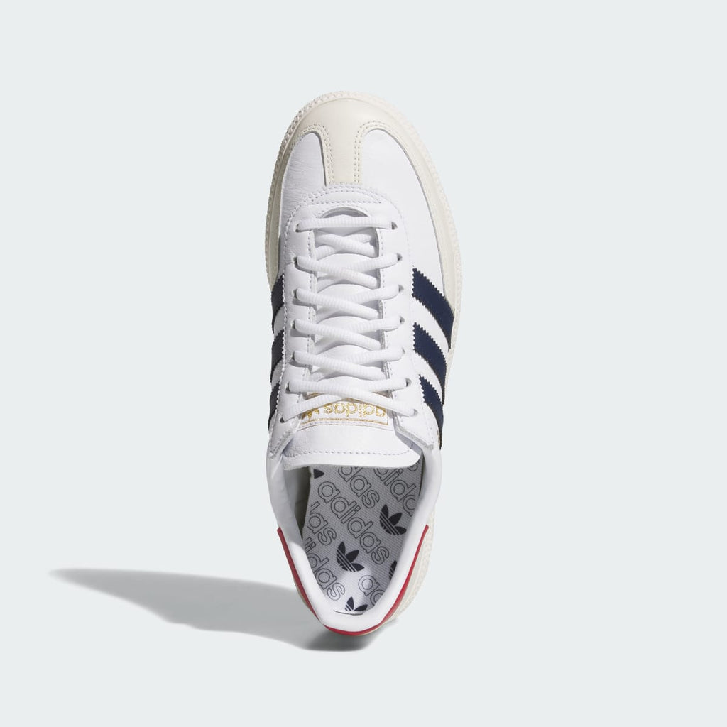 Adidas Women's SPEZIAL SPIKELESS GOLF SHOES - Cloud White / Night Indigo / Team Victory Red - Image 2