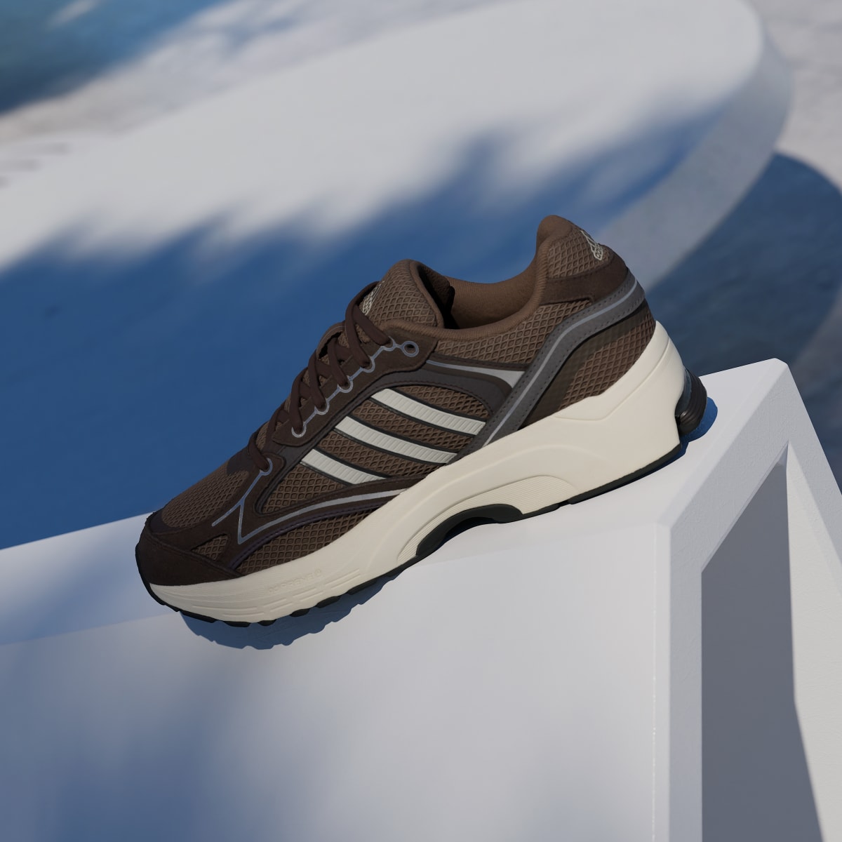 Adidas Women's SPIRITAIN 2000 SHOES - Earth Strata / Alumina / Dark Brown - Image 7