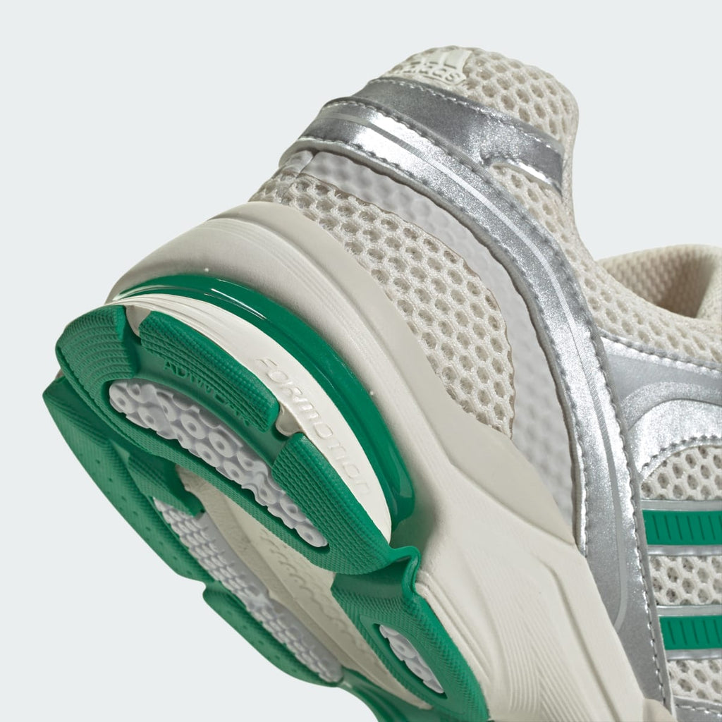 Adidas Women's SPIRITAIN 2000 SHOES - Chalk White / Silver Metallic / Court Green - Image 9