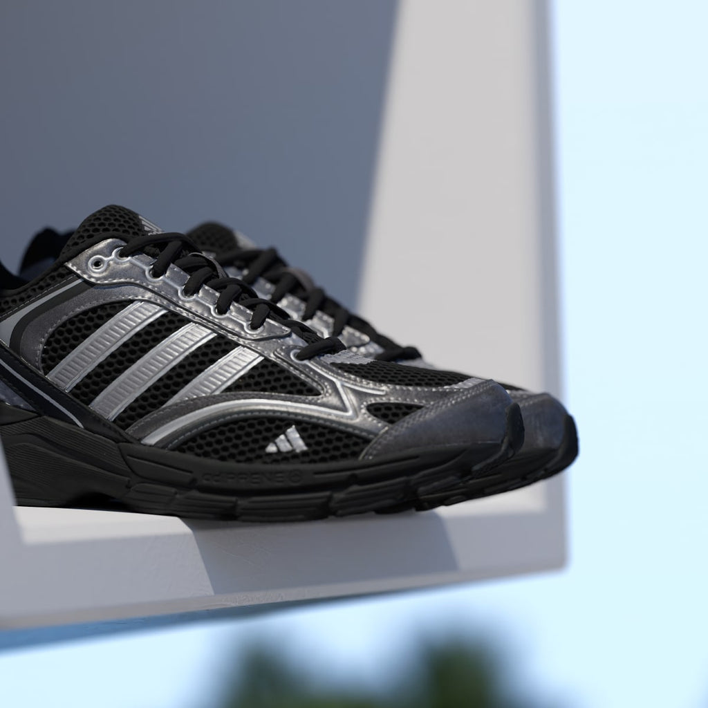 Adidas Men's SPIRITAIN 2000 Shoes - Core Black / Iron Metallic / Matte Silver - Image 10