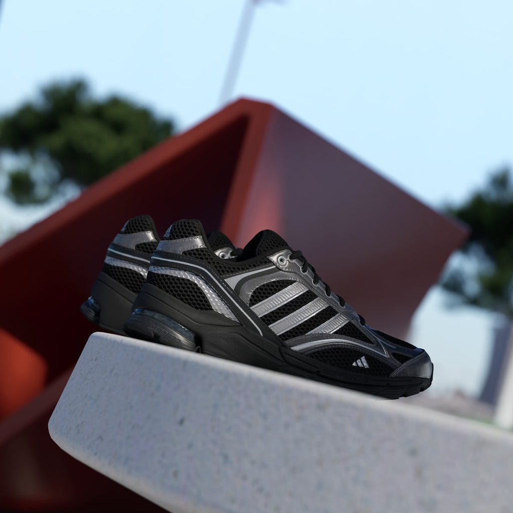 Adidas Men's SPIRITAIN 2000 Shoes - Core Black / Iron Metallic / Matte Silver - Image 6