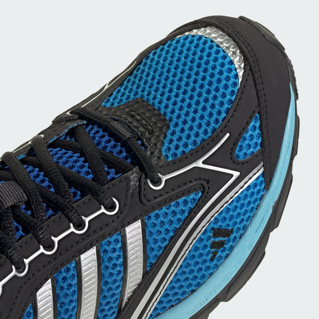 Adidas Men's SPIRITAIN 2000 Shoes - Core Black / Silver Metallic / Clear Blue - Image 7