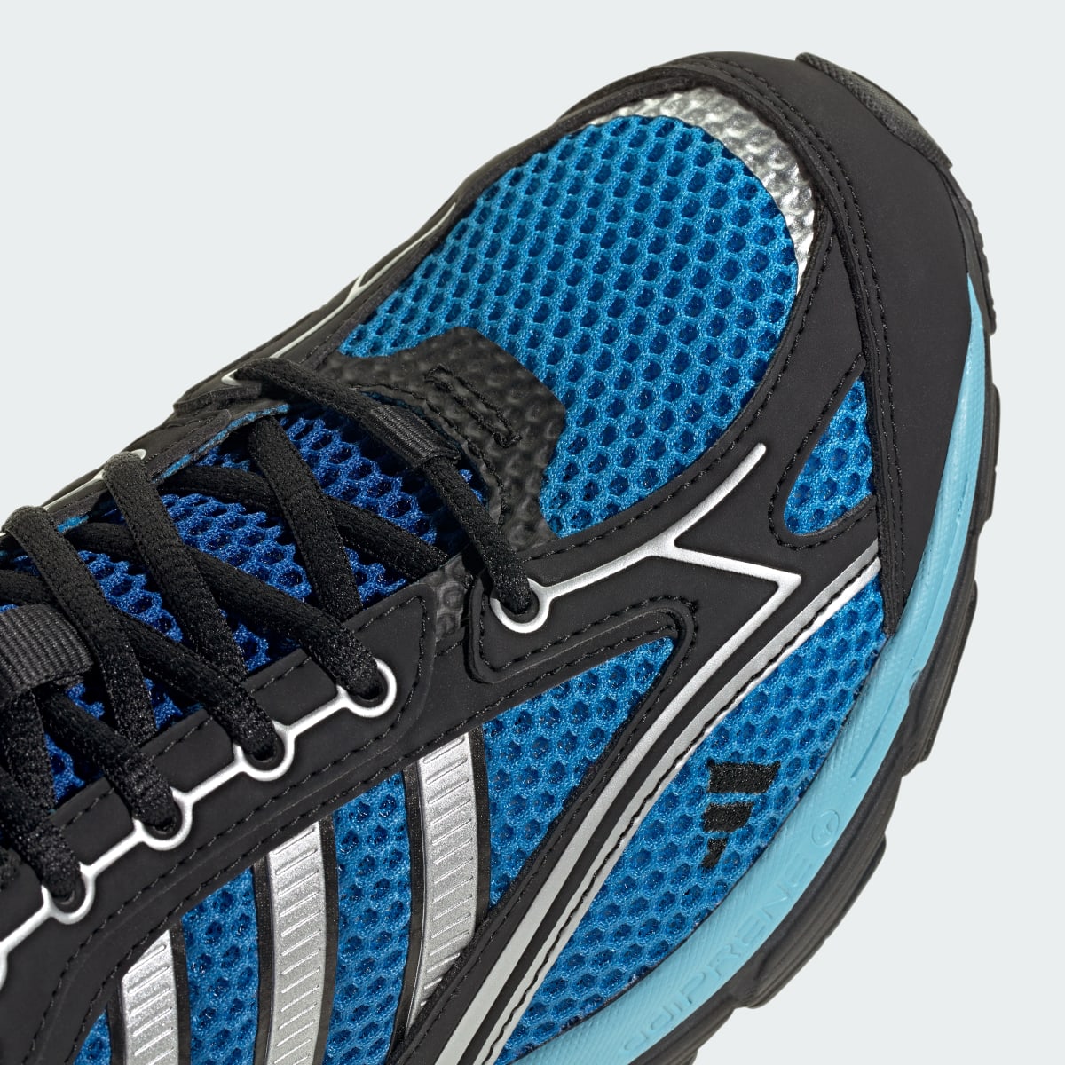Adidas Men's SPIRITAIN 2000 Shoes - Core Black / Silver Metallic / Clear Blue - Image 7