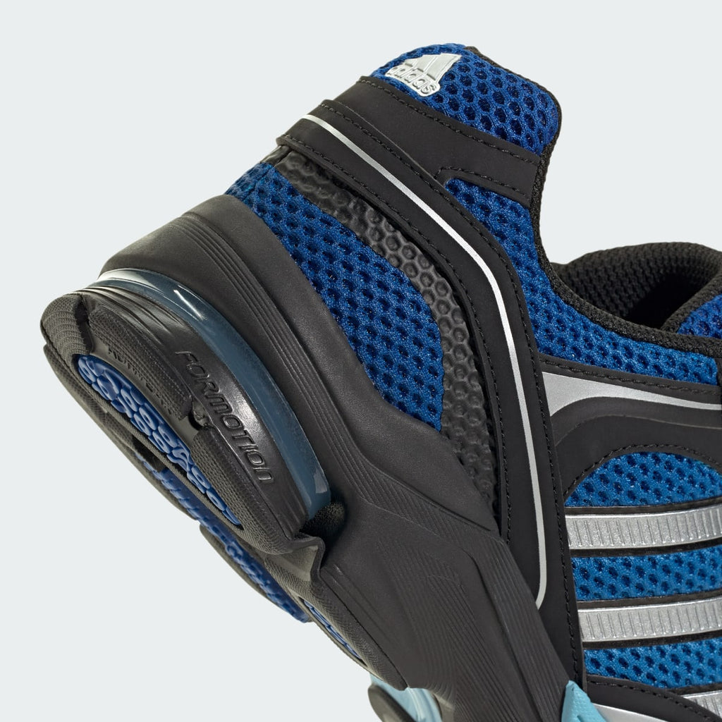 Adidas Men's SPIRITAIN 2000 Shoes - Core Black / Silver Metallic / Clear Blue - Image 8
