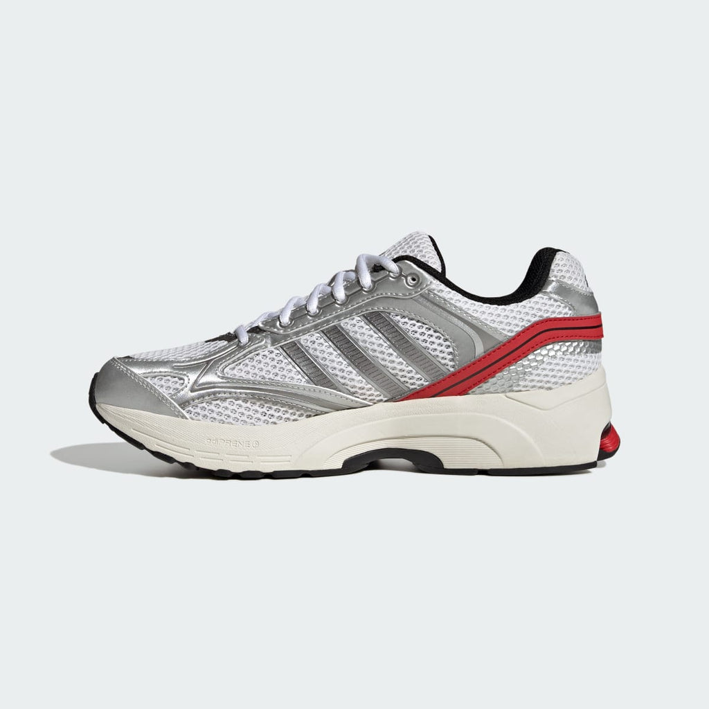 Adidas Men's SPIRITAIN 2000 Shoes - Cloud White / Iron Metallic / Better Scarlet - Image 6