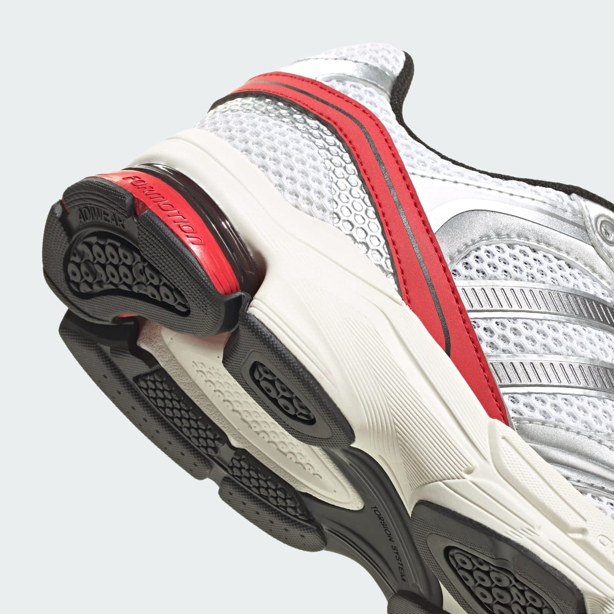 Adidas Men's SPIRITAIN 2000 Shoes - Cloud White / Iron Metallic / Better Scarlet - Image 8