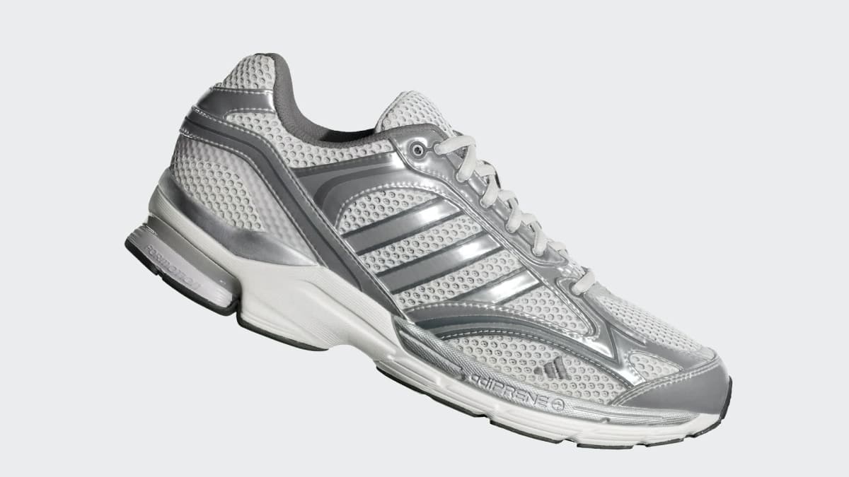 Adidas Men's SPIRITAIN 2000 Shoes - Crystal White / Silver Metallic / Grey Four - Image 2