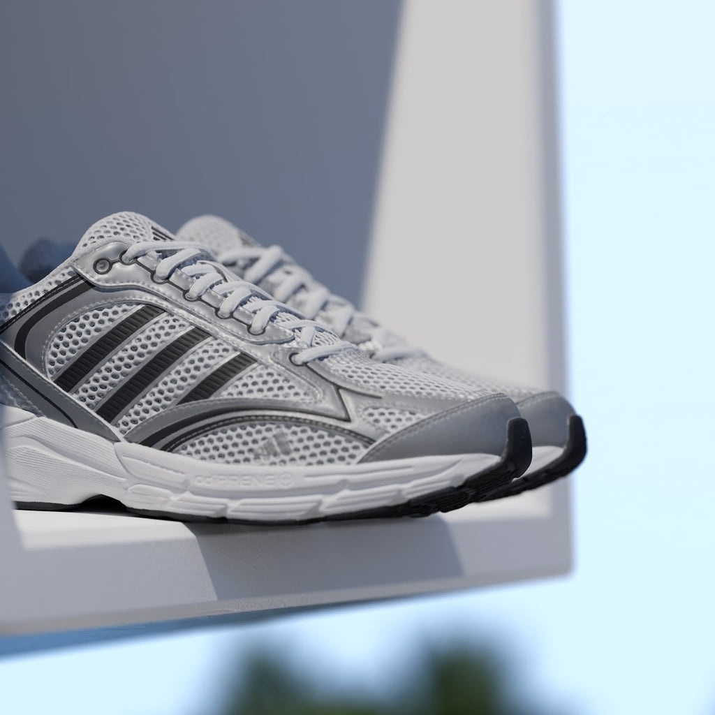 Adidas Men's SPIRITAIN 2000 Shoes - Cloud White / Silver Metallic / Core Black - Image 10