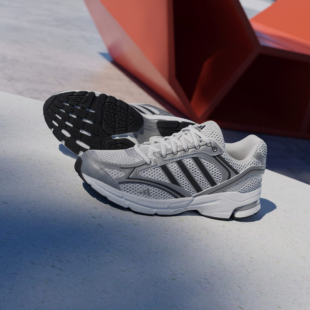 Adidas Men's SPIRITAIN 2000 Shoes - Cloud White / Silver Metallic / Core Black - Image 4
