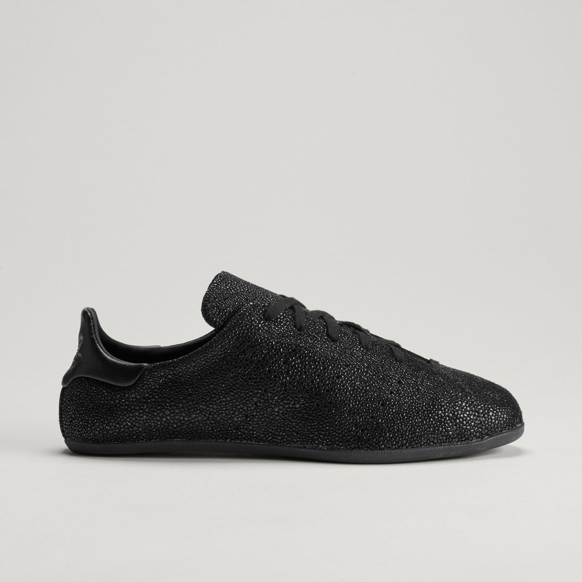 Adidas Women's STAN SMITH LO PRO SHOES - Core Black / Core Black / Grey Four - Image 3