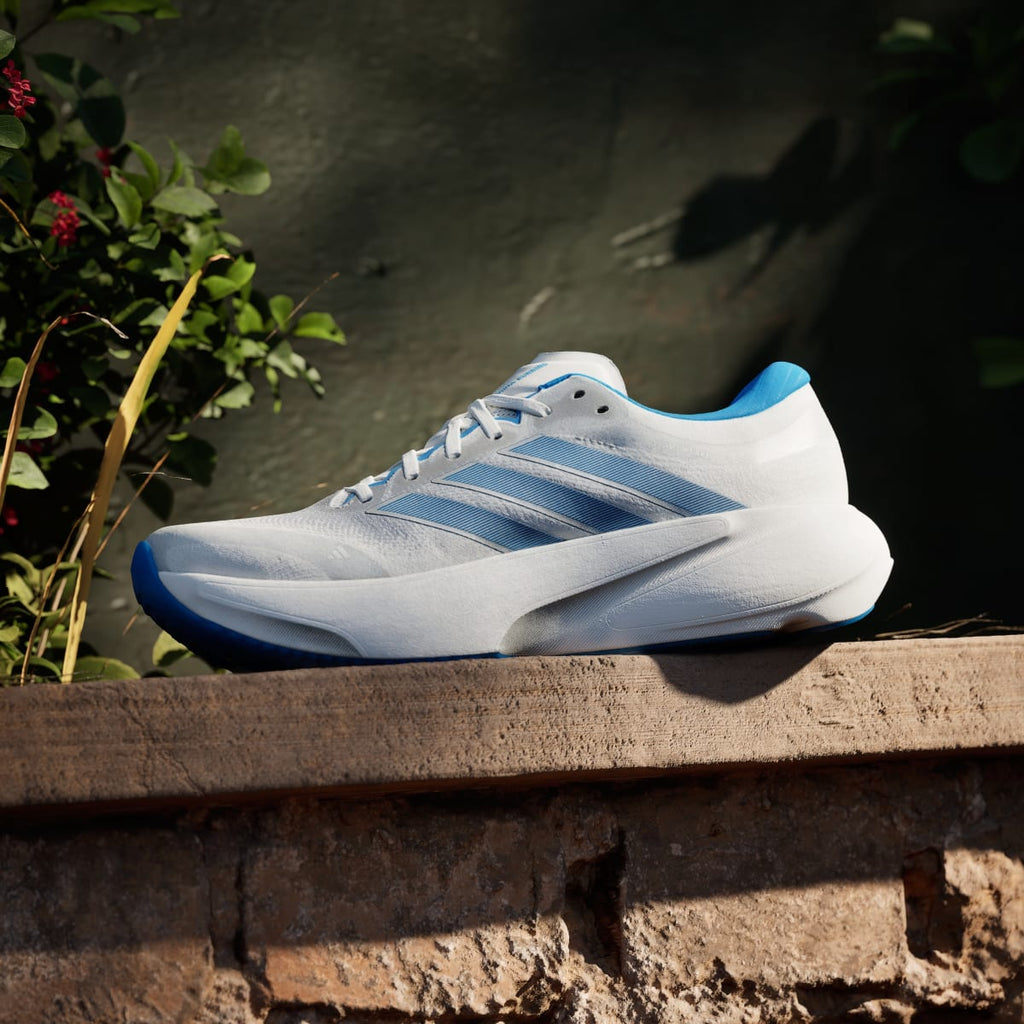 Adidas Men's SUPERNOVA RISE 3 RUNNING SHOES - Crystal White / Silver Metallic / Silver Metallic - Image 7
