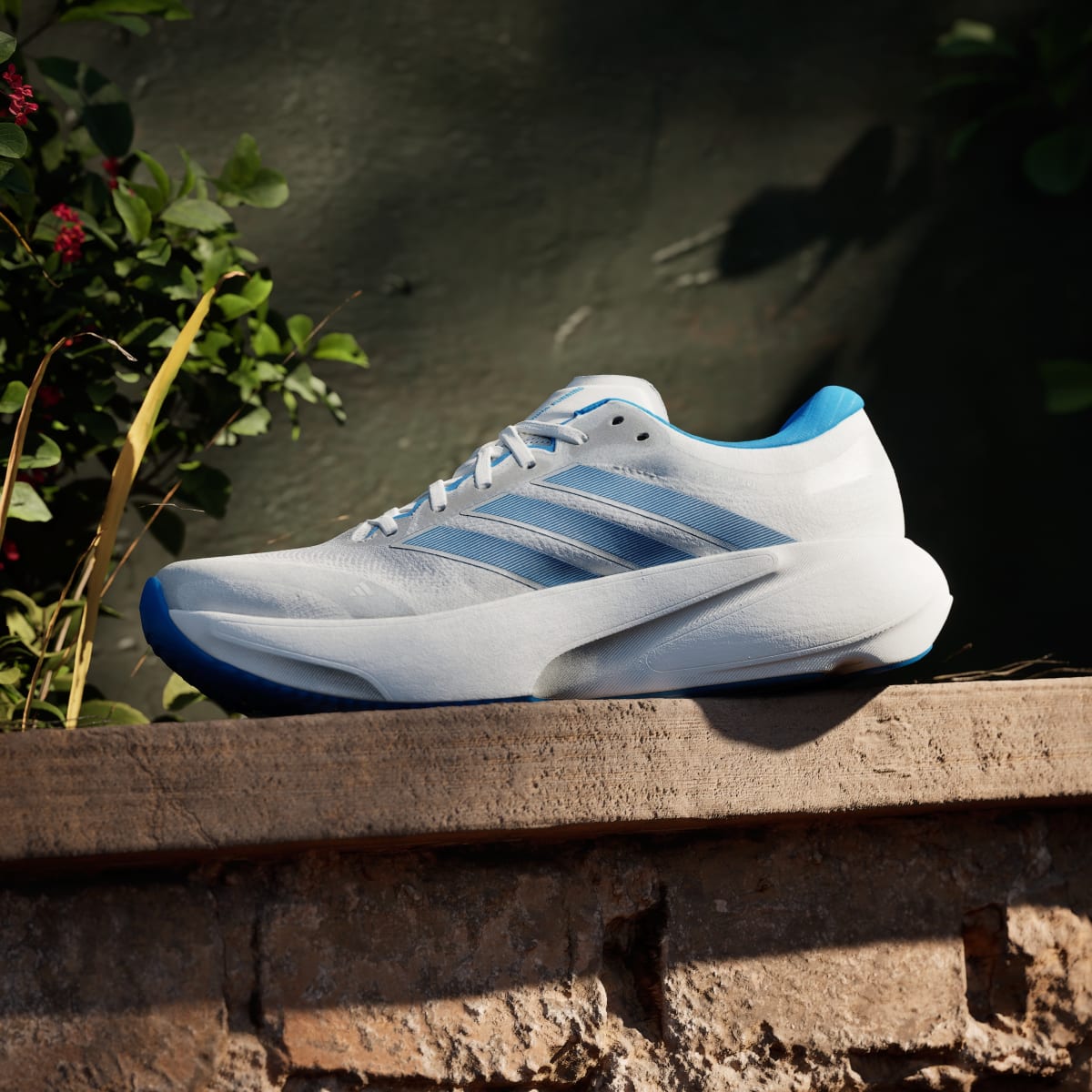 Adidas Men's SUPERNOVA RISE 3 RUNNING SHOES - Crystal White / Silver Metallic / Silver Metallic - Image 7