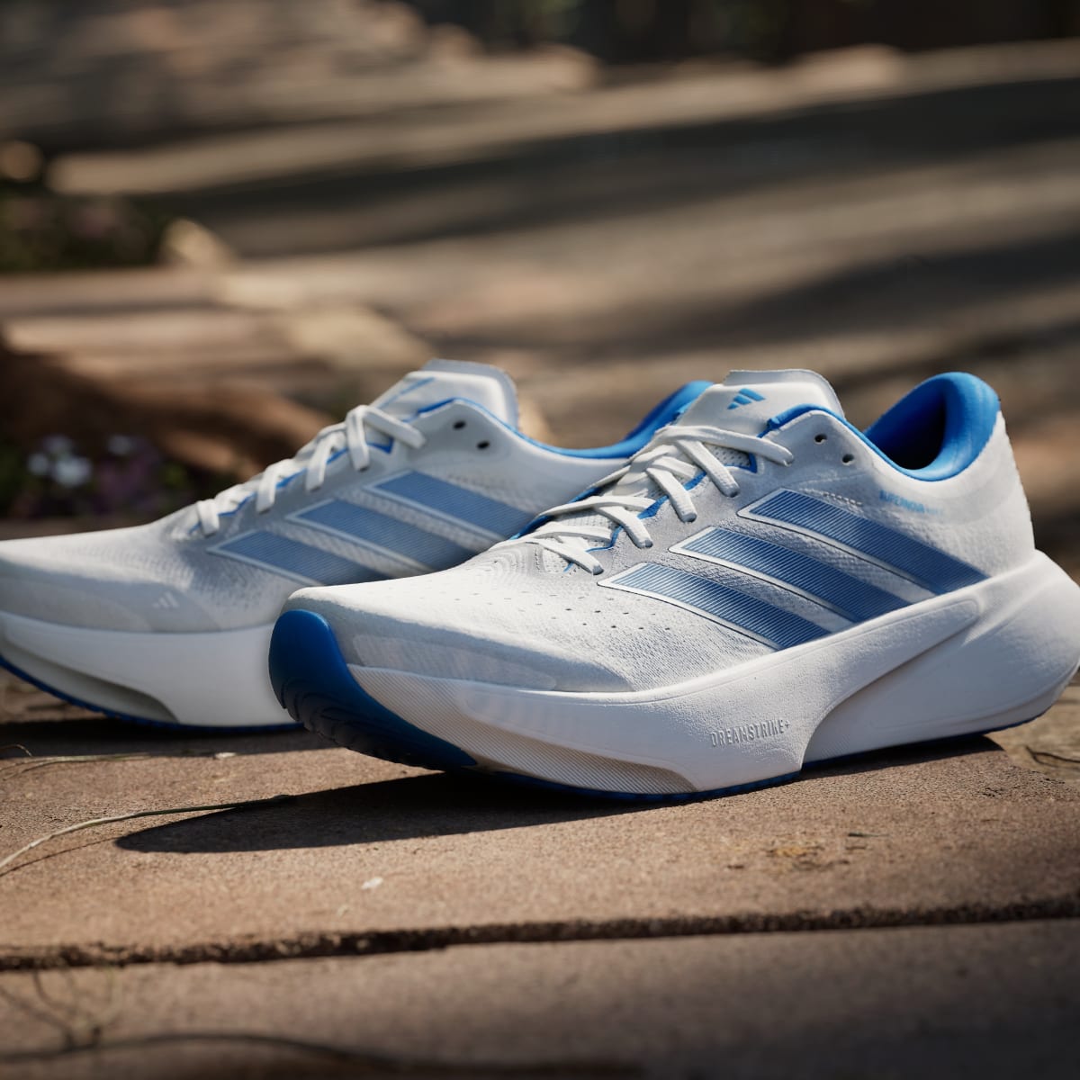 Adidas Men's SUPERNOVA RISE 3 RUNNING SHOES - Crystal White / Silver Metallic / Silver Metallic - Image 9