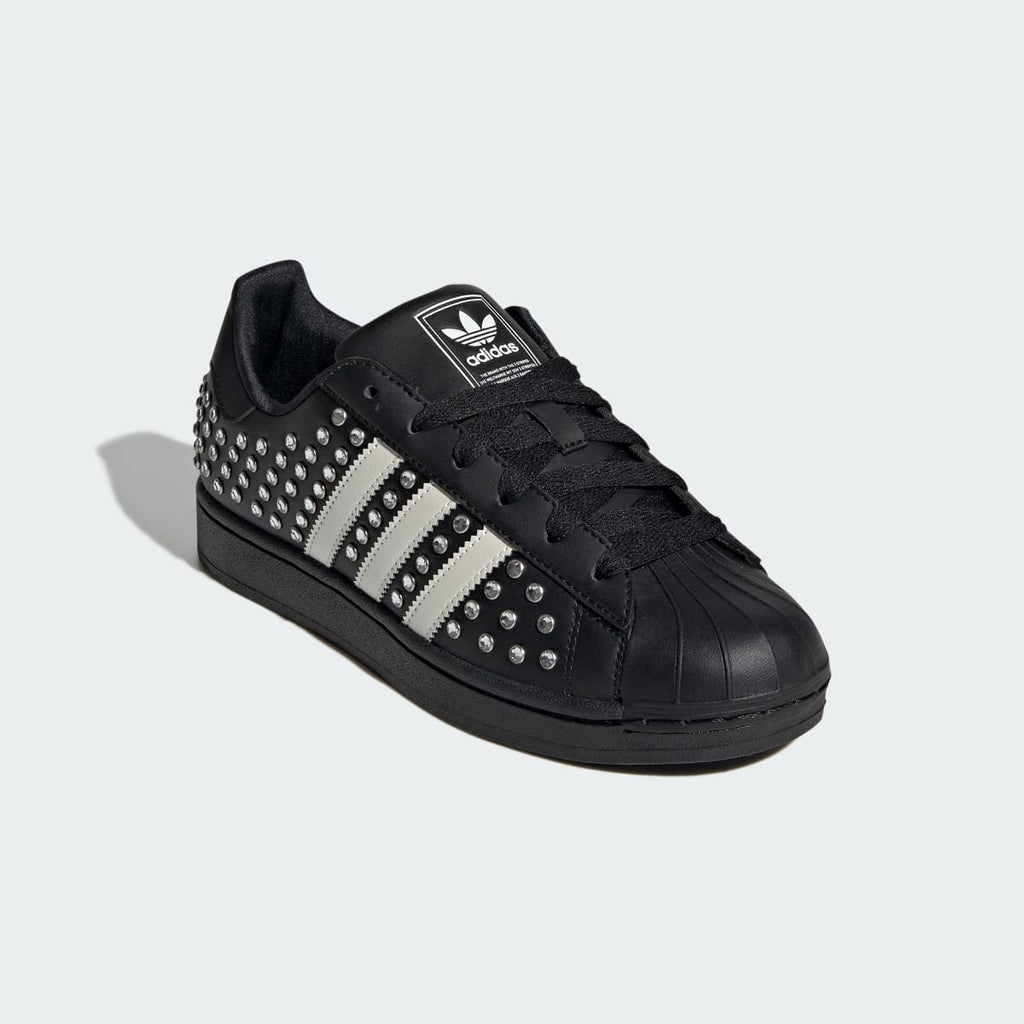 Adidas Women's SUPERSTAR II SHOES - Core Black / Zero Metalic / Core Black - Image 4