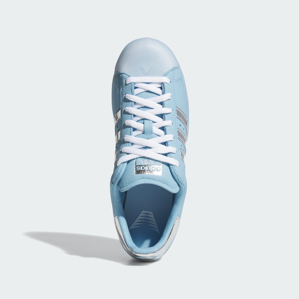 Adidas Men's SUPERSTAR II SHOES - Clear Blue / Tech Grey Metallic / Cloud White - Image 2