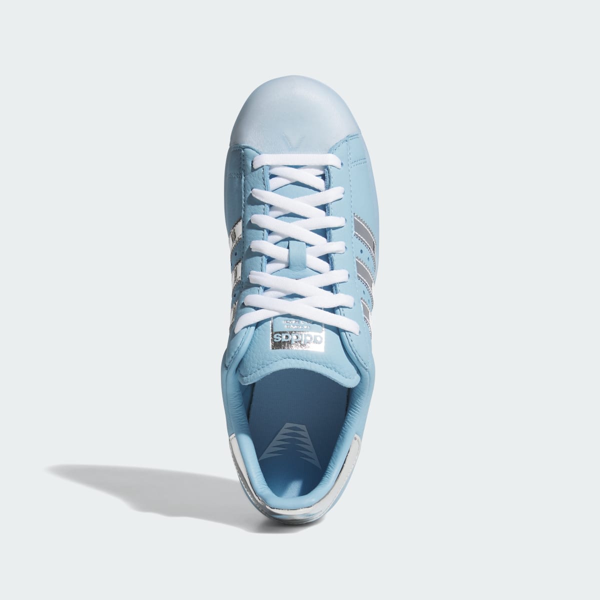 Adidas Men's SUPERSTAR II SHOES - Clear Blue / Tech Grey Metallic / Cloud White - Image 2