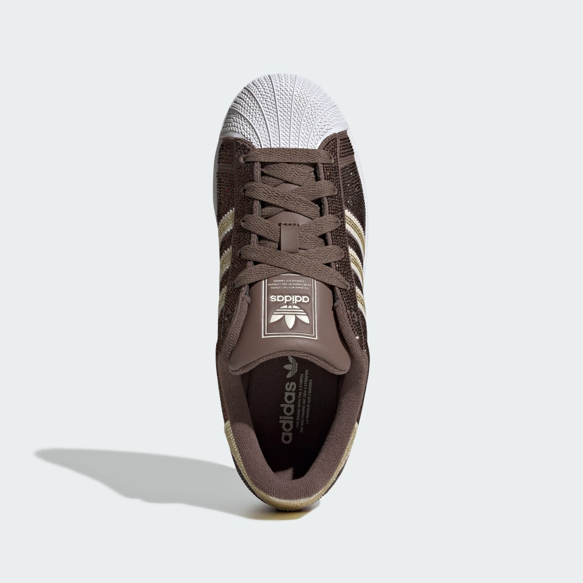 Adidas Women's SUPERSTAR II SHOES - Earth Strata / Cream White / Cloud White - Image 3