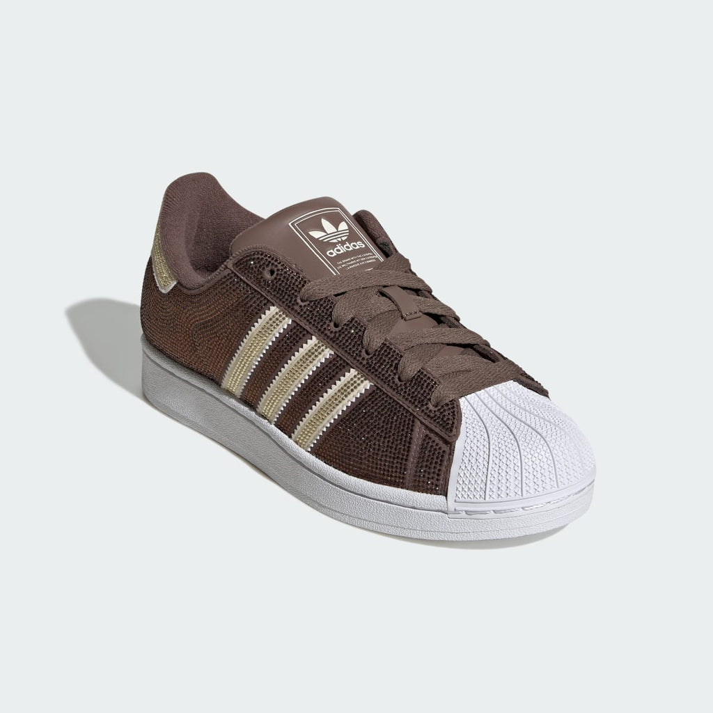 Adidas Women's SUPERSTAR II SHOES - Earth Strata / Cream White / Cloud White - Image 5