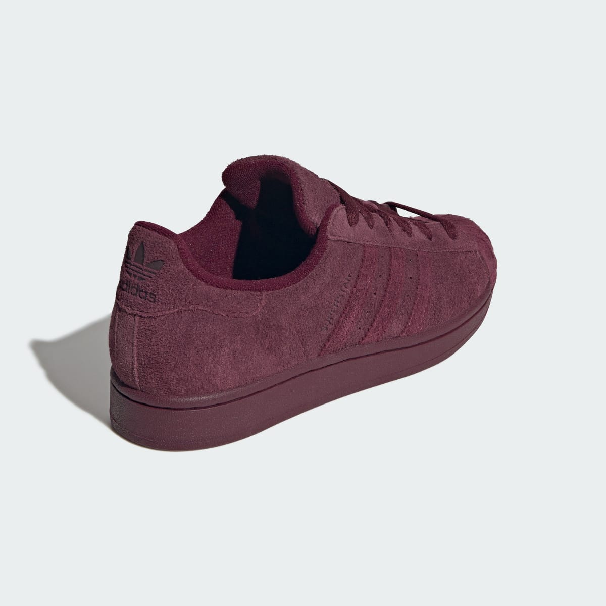 Adidas Women's SUPERSTAR II SHOES - Maroon / Maroon / Off White - Image 5
