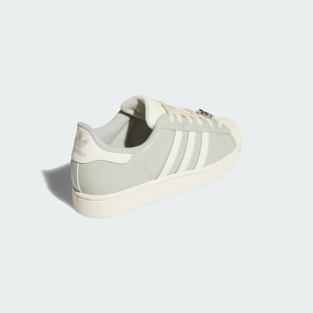 Adidas Women's SUPERSTAR II SHOES - Halo Green / Cream White / Supplier Colour - Image 5